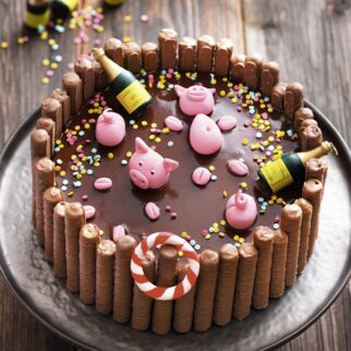 Oink, oink … Pool-Party Oink, oink … Pool-Party