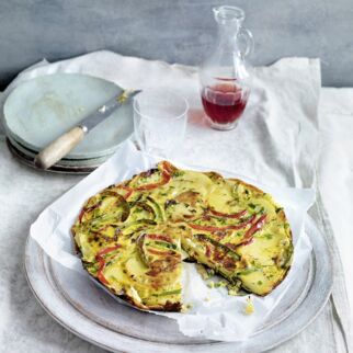 Kartoffel-Paprika-Tortilla Kartoffel-Paprika-Tortilla