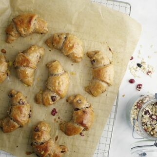 Müsli-Quark-Hörnchen Müsli-Quark-Hörnchen