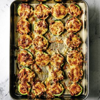 Mini-Zucchini-Pizzen