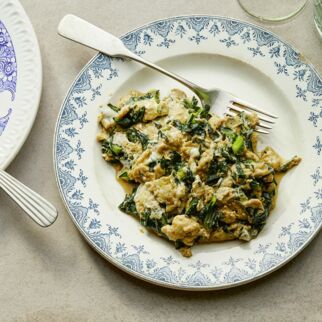 Stielmus-Rührei Stielmus-Rührei