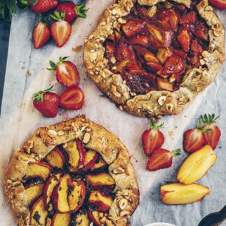 Galette  mit Sommerfr&uuml;chten