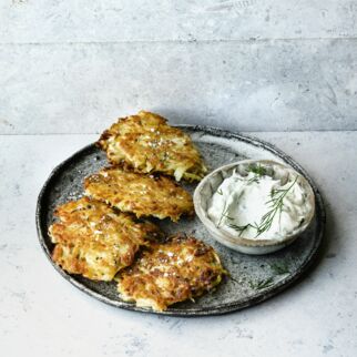 Lathkes mit Petersilienwurzel Lathkes mit Petersilienwurzel