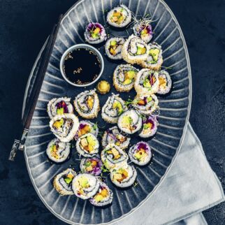 Veganes Sushi deluxe