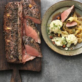 Gespickter Rehrücken Gespickter Rehrücken