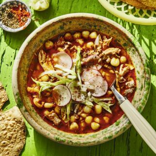 Traditionelle Maissuppe Traditionelle Maissuppe