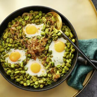 Dill-Bohnen mit Ei Dill-Bohnen mit Ei
