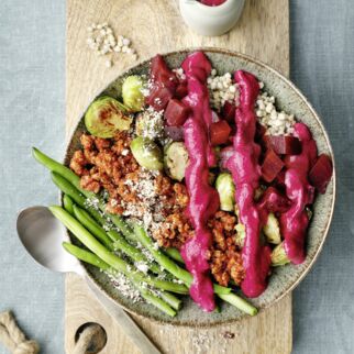 Rote-Bete-Buchweizen-Bowl