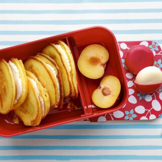 Pancakes mit Frischkäse Pancakes mit Frischkäse