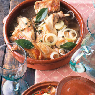 Eingelegtes Kaninchen Eingelegtes Kaninchen