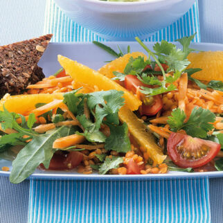 Orangen-Linsen-Salat Orangen-Linsen-Salat