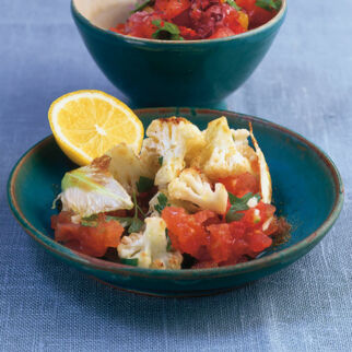 Blumenkohl mit Tomaten Blumenkohl mit Tomaten