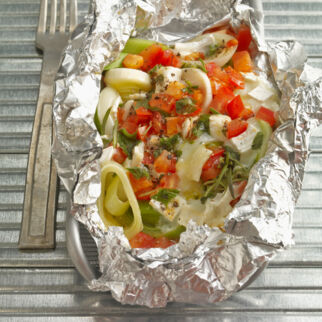 Kräuter-Käse-Päckchen Kräuter-Käse-Päckchen