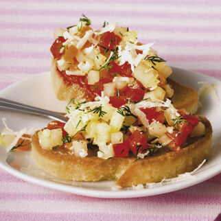 Frühlings-Bruschetta Frühlings-Bruschetta