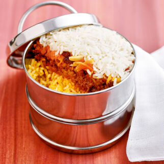 Orientalischer Möhren-Reis-Topf Orientalischer Möhren-Reis-Topf