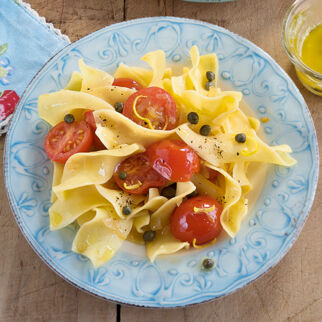 Tomaten-Kapern-Nudeln Tomaten-Kapern-Nudeln