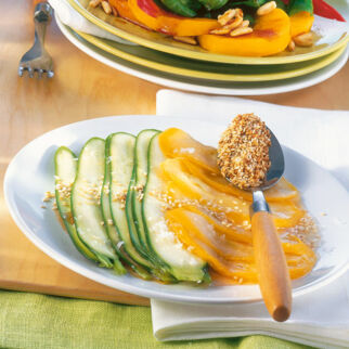 Chinesischer Zucchinisalat Chinesischer Zucchinisalat