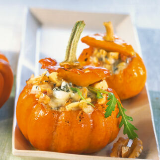 Gefüllte Kürbisse Gefüllte Kürbisse