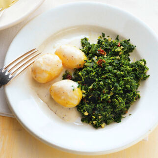 Grünkohl mit Kartoffeln Grünkohl mit Kartoffeln