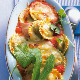 Maultaschen mit Wildkräuterfüllung Maultaschen mit Wildkräuterfüllung