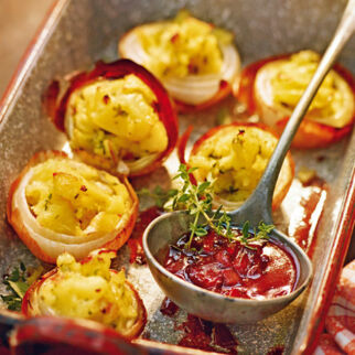 Gefüllte Zwiebeln Gefüllte Zwiebeln