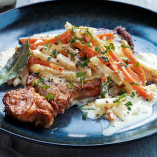 Rostbraten auf ungarische Art Rostbraten auf ungarische Art