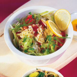 Griechischer Nudelsalat Griechischer Nudelsalat