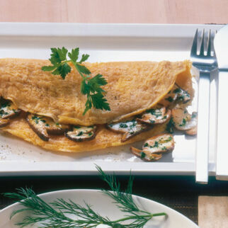 Steinpilzomelett Steinpilzomelett