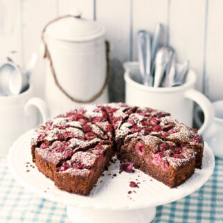 Brauner Kirschkuchen Brauner Kirschkuchen