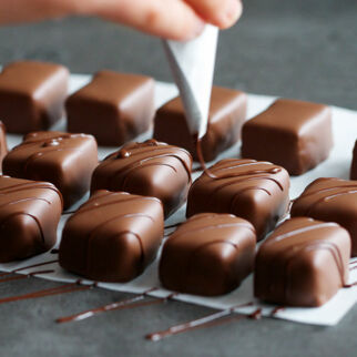 Marillen-Mohn-Pralinen Marillen-Mohn-Pralinen