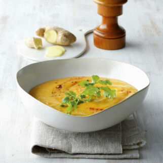 Süßkartoffel-Zitronengras-Suppe Süßkartoffel-Zitronengras-Suppe