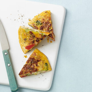 Bunte Gemüse-Frittata Bunte Gemüse-Frittata