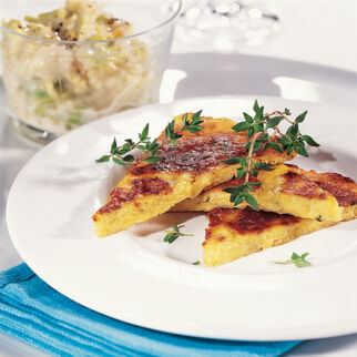 Rösti mit Rahmwirsing Rösti mit Rahmwirsing