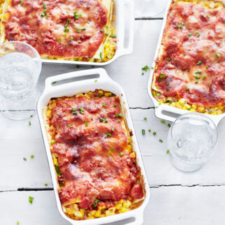 Schnelle Mais-Lasagne