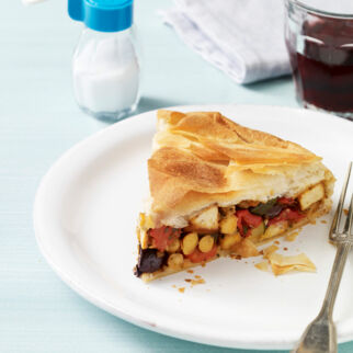 Gemüse-Tofu-Strudel Gemüse-Tofu-Strudel