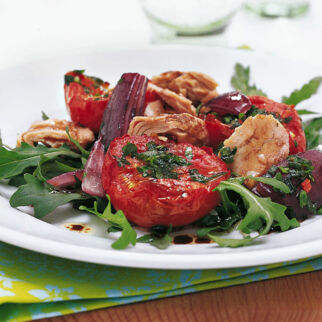 Tunfischsalat mit Ofentomaten