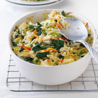 Mangold-Nudel-Auflauf Mangold-Nudel-Auflauf