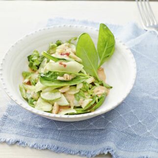 Gurken-Frühlingsspinat-Salat Gurken-Frühlingsspinat-Salat
