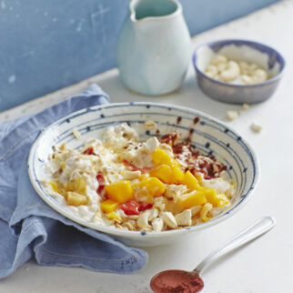 Mango-Müsli Bircher Art
