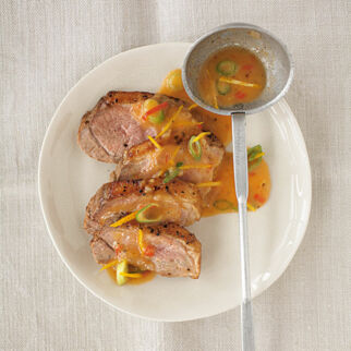 Orangensauce mit Chili