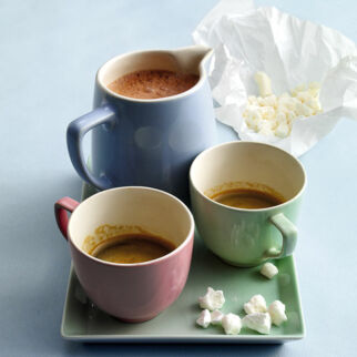 Chococcino mit Baiserstreuseln Chococcino mit Baiserstreuseln