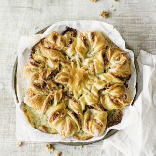 Gorgonzola-Walnuss-Blüte Gorgonzola-Walnuss-Blüte