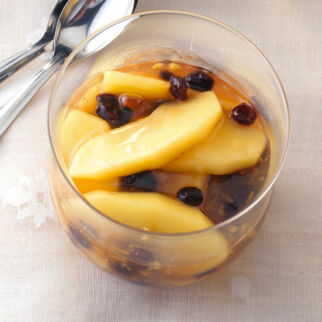 Marinierte Äpfel mit Apfelsauce Marinierte Äpfel mit Apfelsauce