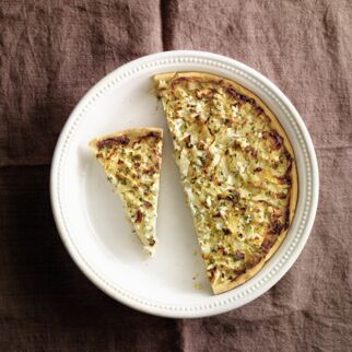 Weißkohl-Feta-Tarte