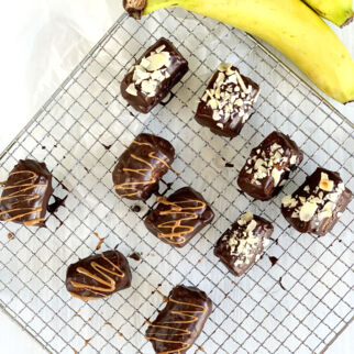 Schoko Mandel Bananen 2 Schoko Mandel Bananen 2