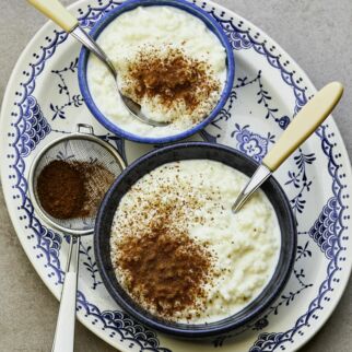 Ziegenmilchreis mit Zimt Ziegenmilchreis mit Zimt