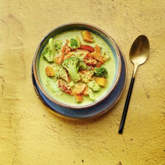 Grünes Gemüse-Curry Grünes Gemüse-Curry