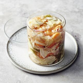 Fermentiertes Gemüse Fermentiertes Gemüse