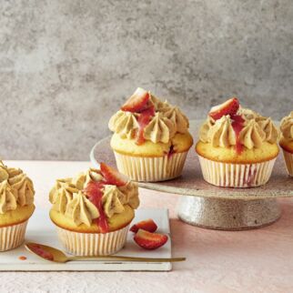 Erdbeer-Cupcakes Erdbeer-Cupcakes