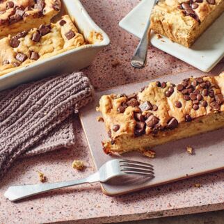Banana-Blondies